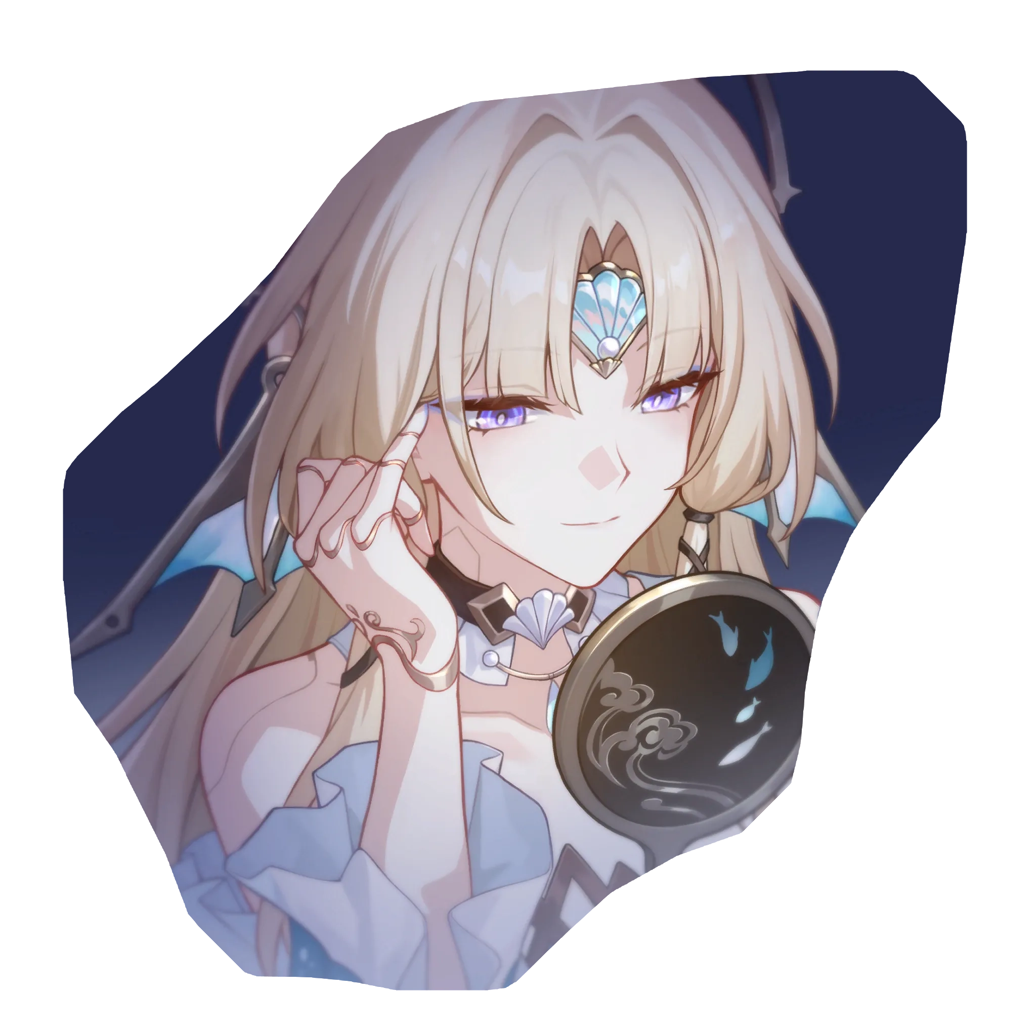 Study That Veiled Smile Eidolon Icon